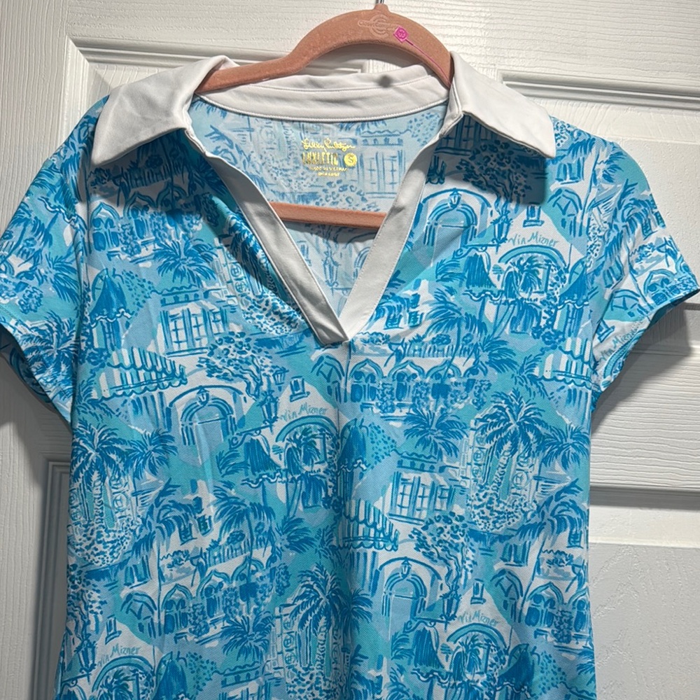 Lilly Pulitzer Blue and White Dress